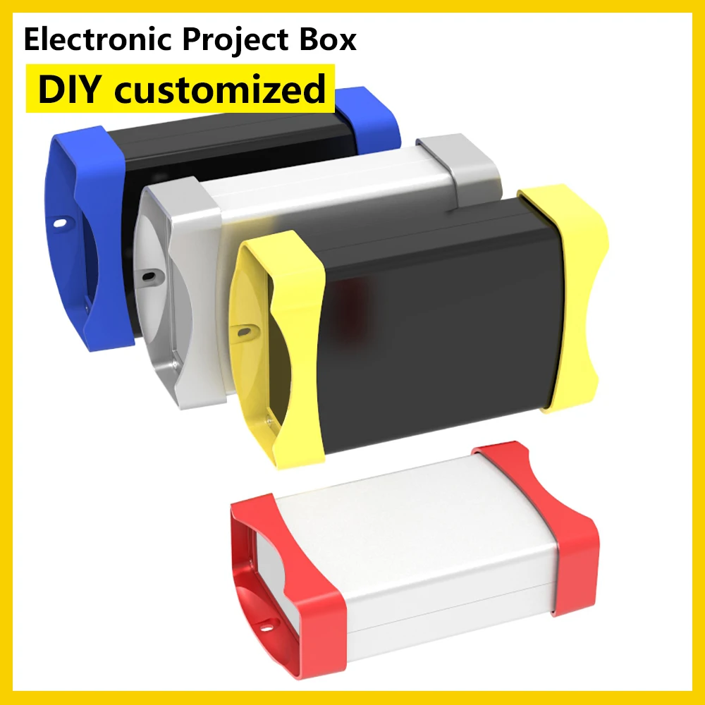 

Enclosure for Electronics Housing Aluminum Junction Box K06 88*38mm Wire Enclosure Support DIY Holes