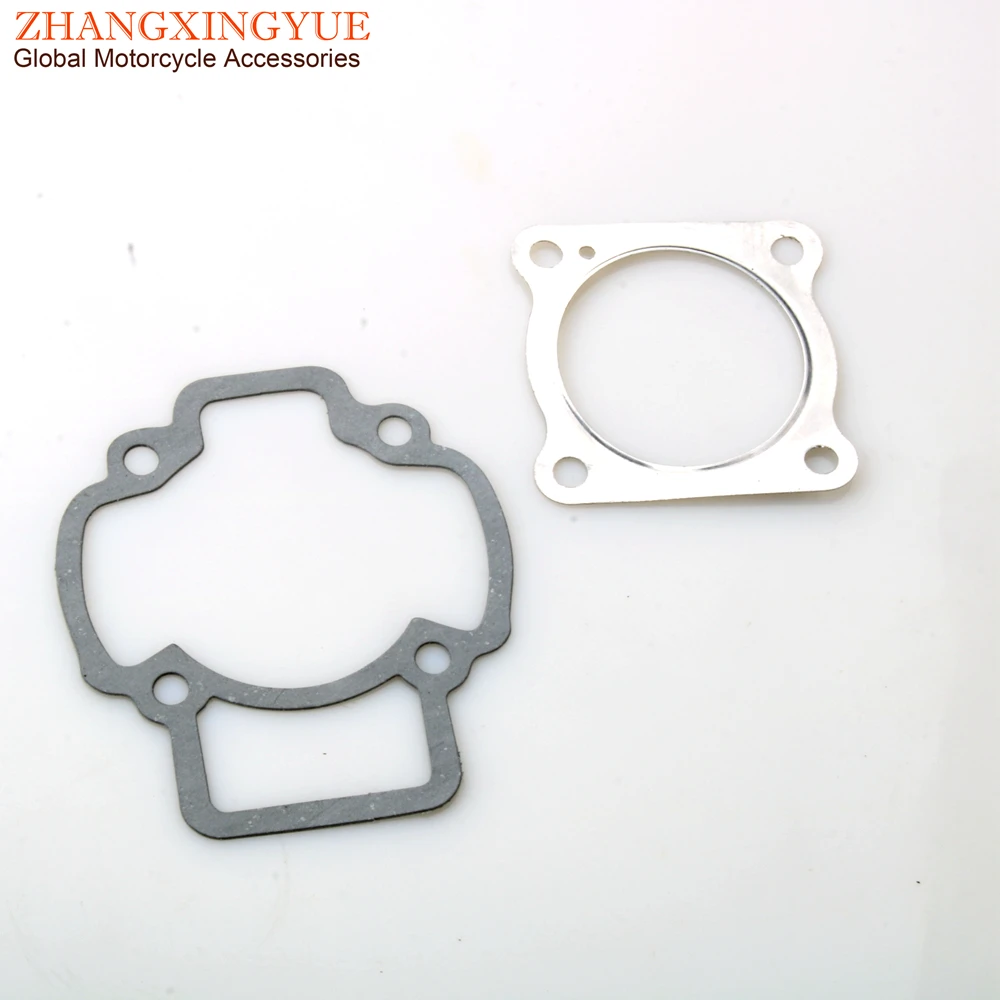 Scooter 50cc 70cc Cylinder Gasket Set For Piaggio Diesis Fly Free Liberty Nrg Power Dt Sfera Typhoon Zip 50 AC 2-Stroke