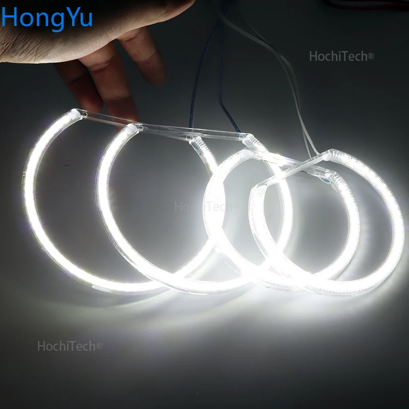 For BMW E83 X3 2003-2010 halogen headlight Smd Led Angel Eyes kit Excellent Ultra bright illumination DRL Daytime running lights