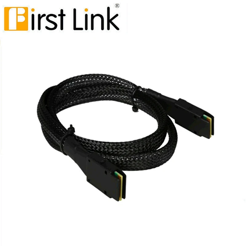 

Internal Mini SAS 36-Pin SFF-8087 Male to Male Cable with Nylon Braiding