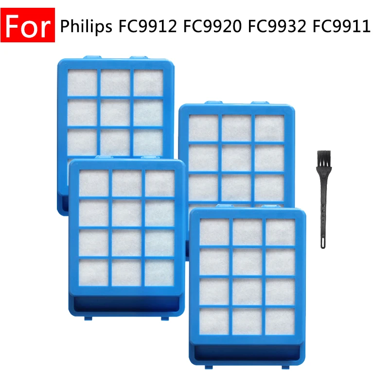 Für Philips FC9912 FC9920 FC9932 FC9911 Befestigung Ersatz Hepa Filter Kit Hause Zubehör Ersatzteile Roboter Staubsauger