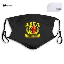 Geneve Geneva szwajcaria maska z filtrem kieszonkowym wielokrotnego użytku Washable32861353525