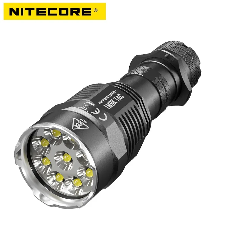 9800 Lumens NITECORE TM9K TAC USB-C Rechargeable Tactical Flashlight Built-in Li-ion 5000mAh Battery