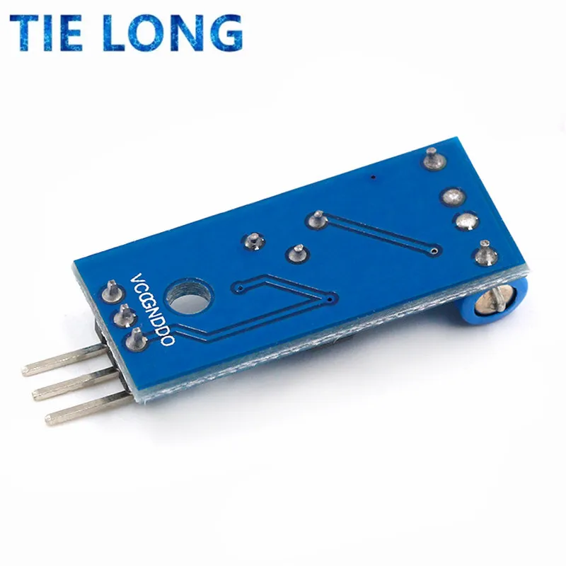 Normalmente Fechado Tipo Vibration Sensor Module, Alarme Sensor, Switch para Arduino, SW-420