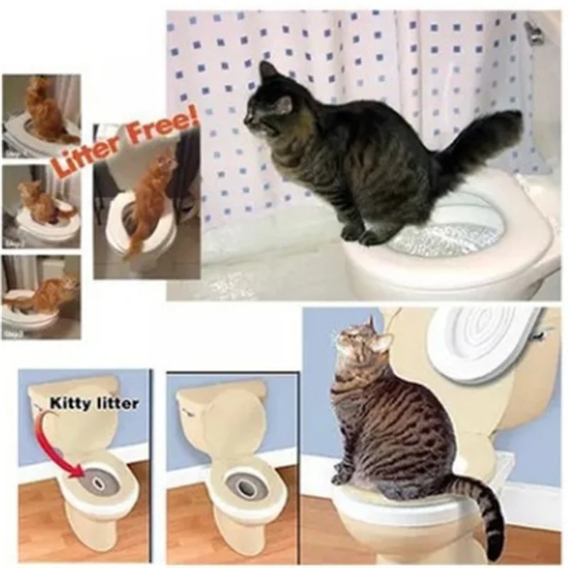 Bedpan cat cat toilet mat pet toilet training urinal urine bedpan opp packaging