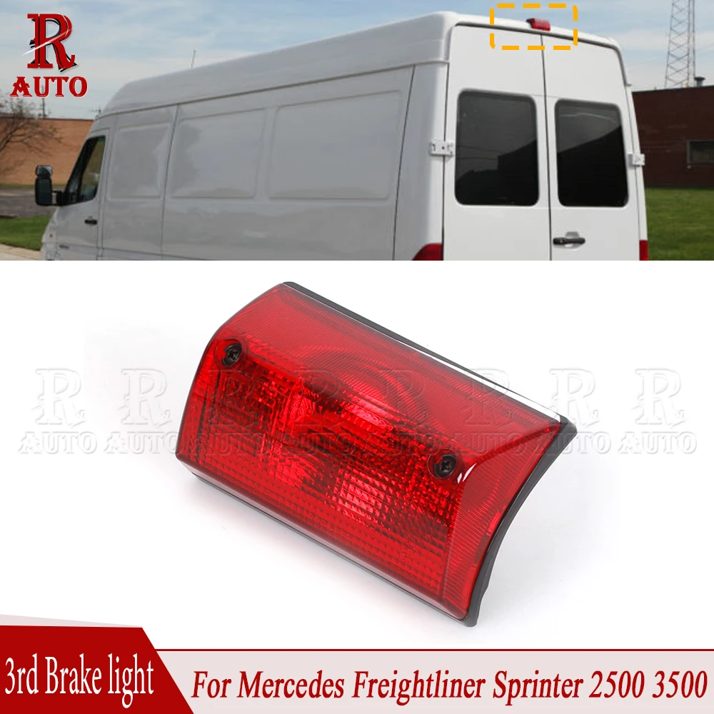 R-AUTO Car Rear LED 3rd Brake Light High Mounted Third Brake Lamp For Dodge Mercedes Freightliner Sprinter 2500 3500 1995-2006