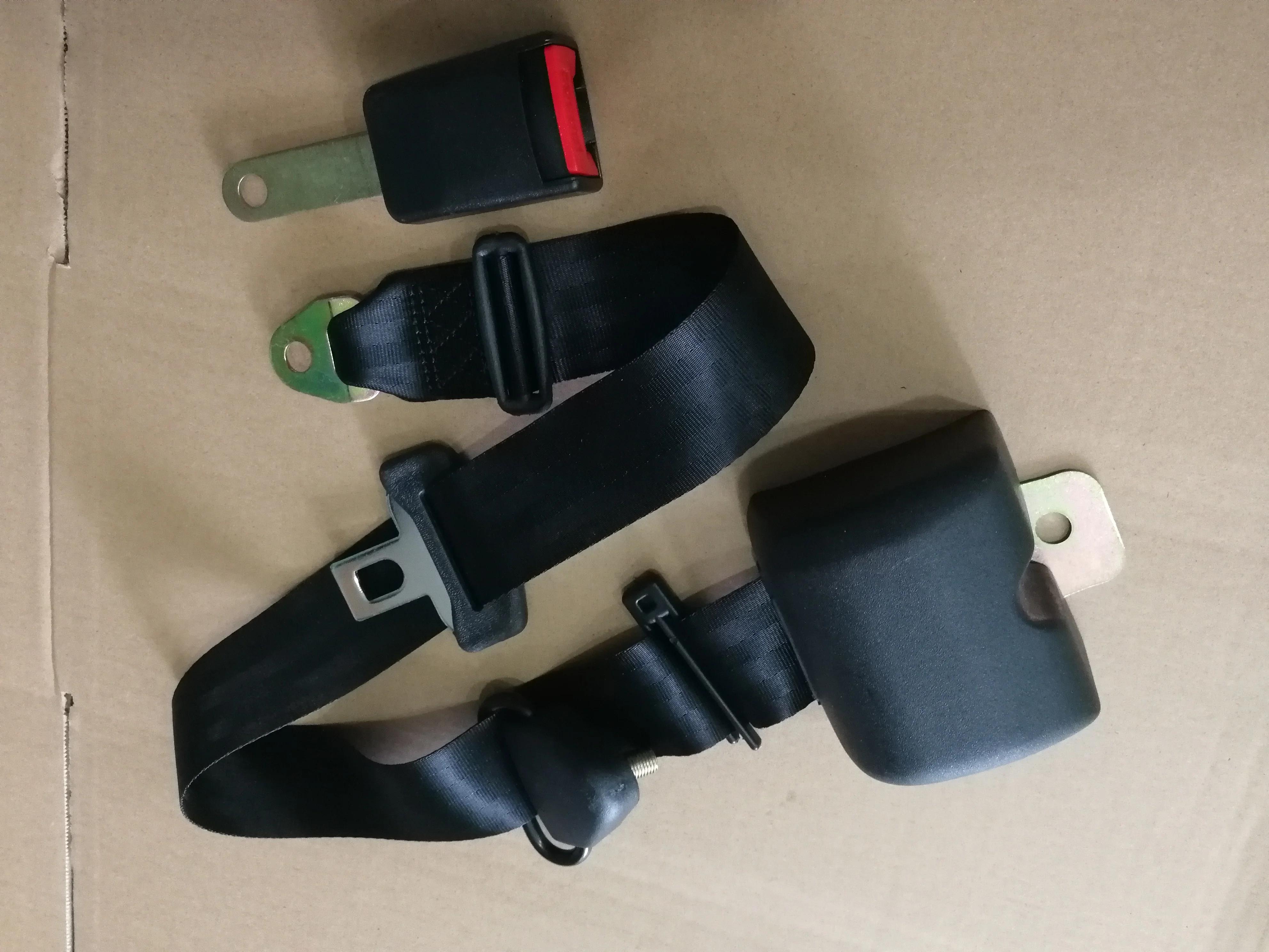 

retractable 3 points seat belt Emergency locking belt