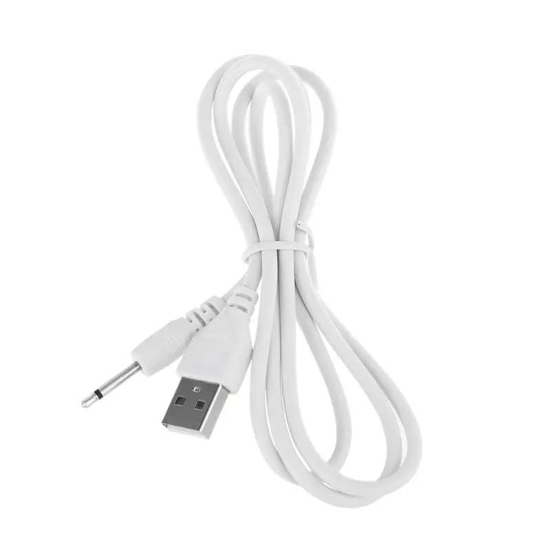 USB Charging Cable Cord Universal USB to 2.5 AUX Audio Mono Power Supply Charger 15/16/17/19mm