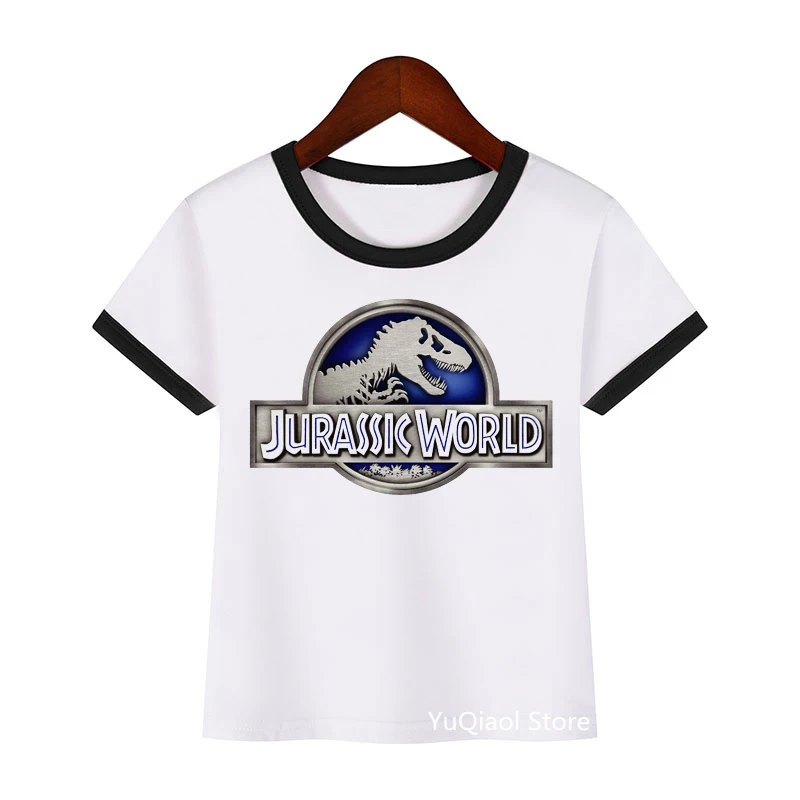 T-shirt vintage pour enfants, thème du monde du parc, tee-shirt d'été pour bébés garçons, vêtements pour adolescents, cadeau d'anniversaire pour amoureux des dinosaures