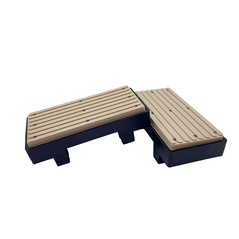 10 قطعة CCE017- 95*48*25 مللي متر سلسلة الناقل الوسادة لآلة CEHISA حافة النطاقات