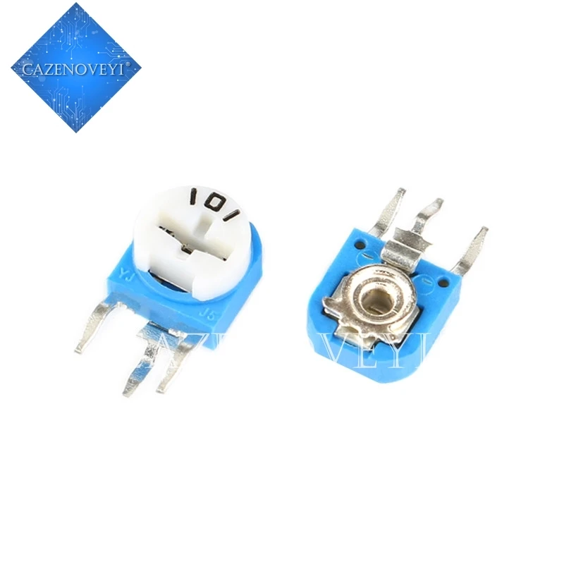 10pcs/lot RM063 RM-063 100 200 500 1K 2K 5K 10K 20K 50K 100K 200K 500K 1M ohm Trimpot Trimmer Potentiometer variable resistor