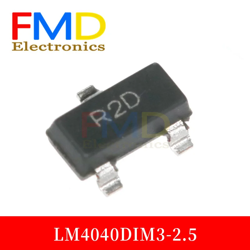 5PCS/LOT New agent LM4040DIM3 SOT23-2.5-3 printing R2D precision micro power consumption in parallel voltage reference