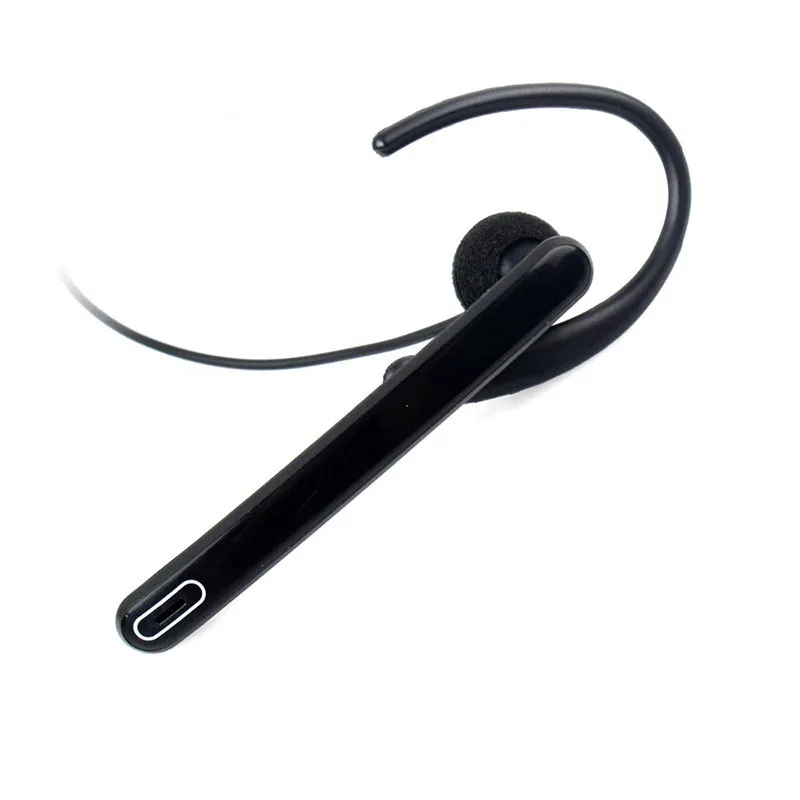 2 Pin Ear Bar Earpiece Mic PTT Headset for Kenwood PUXING Linton QUANSHENG BAOFENG Radios UV-5R 777 888s WOUXUN HYT PUXING