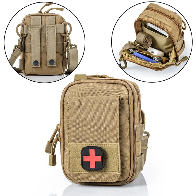 Tactical EMT Pouch, Rip Away Molle medyczne torebki IFAK Tear-Away apteczka awaryjna torba survivalowa do podróży Outdoor Hiking