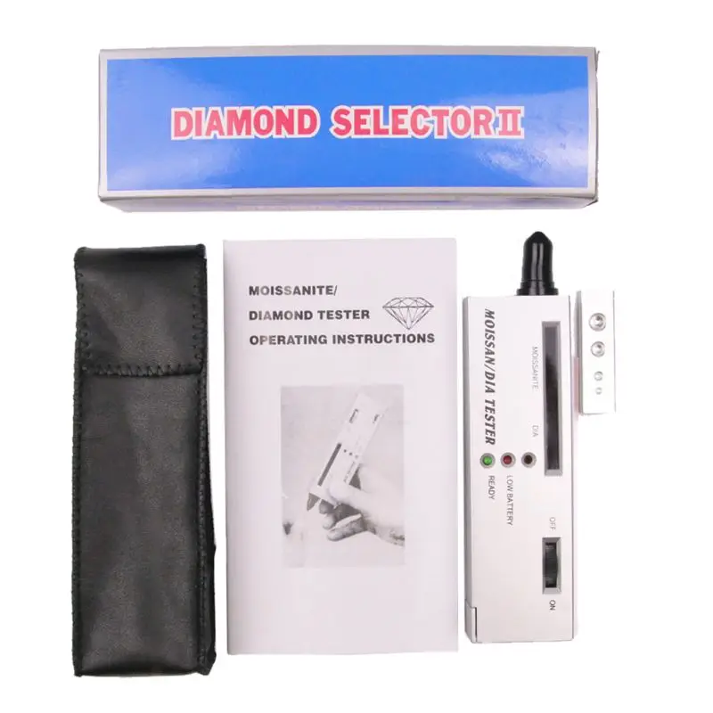 Professional Jewelry Diamond Tester Diamond Selector LED Moissanite Tester High Accuracy Detector Pen Jewelry