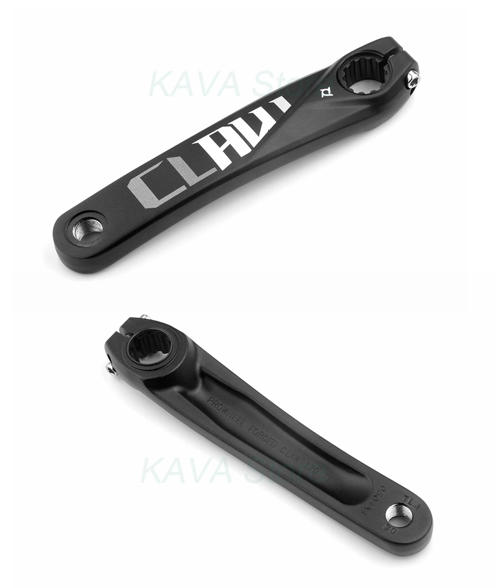 Prowheel Fatbike Kurbelgarnitur Claw-100/120 Schneebike Kurbelarm E-Bike Kettenblatt 104BCD Achse 176/192mm Tretlager BB100/120 – Detail 6