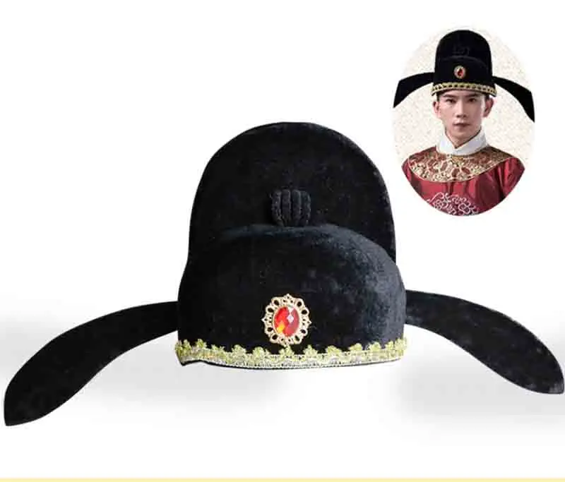 Chinese Ancient Costume Hat Three Kingdoms Headdress Hanfu Cos Prop Hat Ancient Official Hat Chinese Traditiona Hat Gift For Men