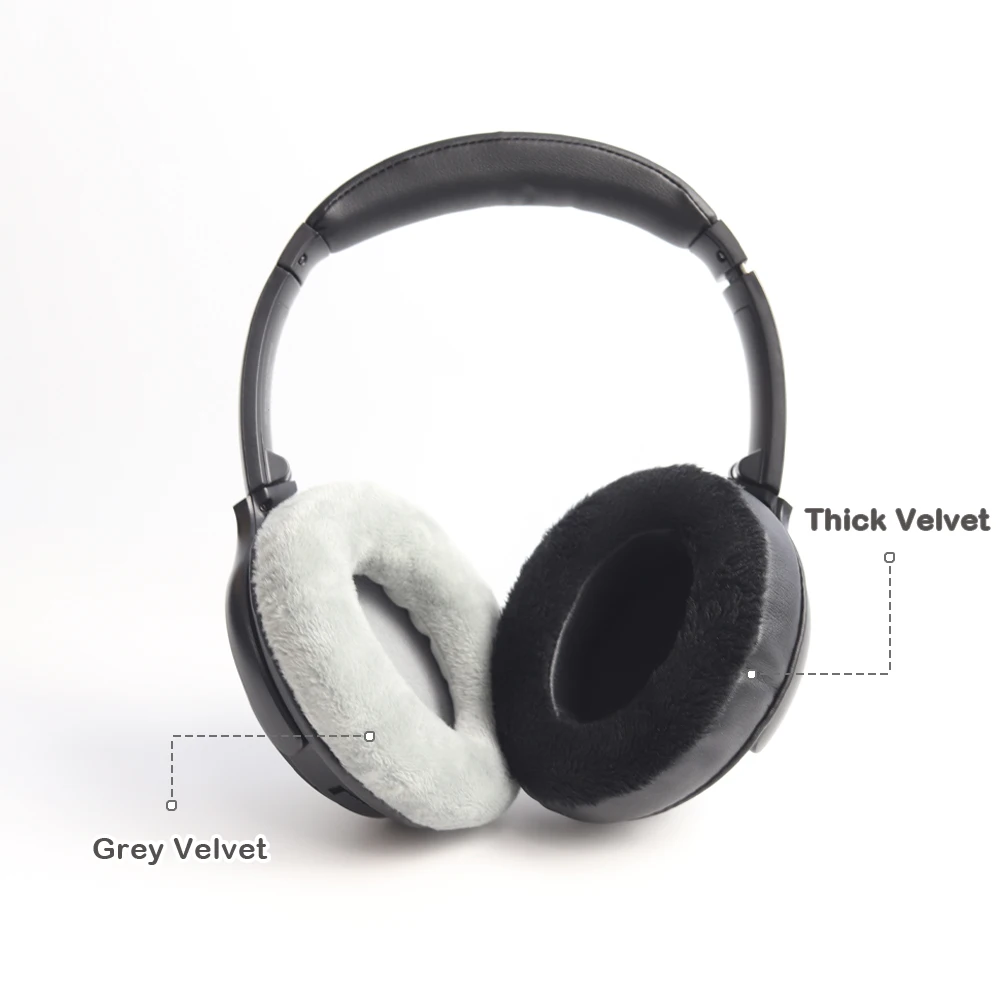 EarTlogis المخملية استبدال وسادات الأذن الوفير ل Taotronics TT-BH22 سماعة أجزاء غطاء للأذن وسادة الكؤوس وسادة عقال