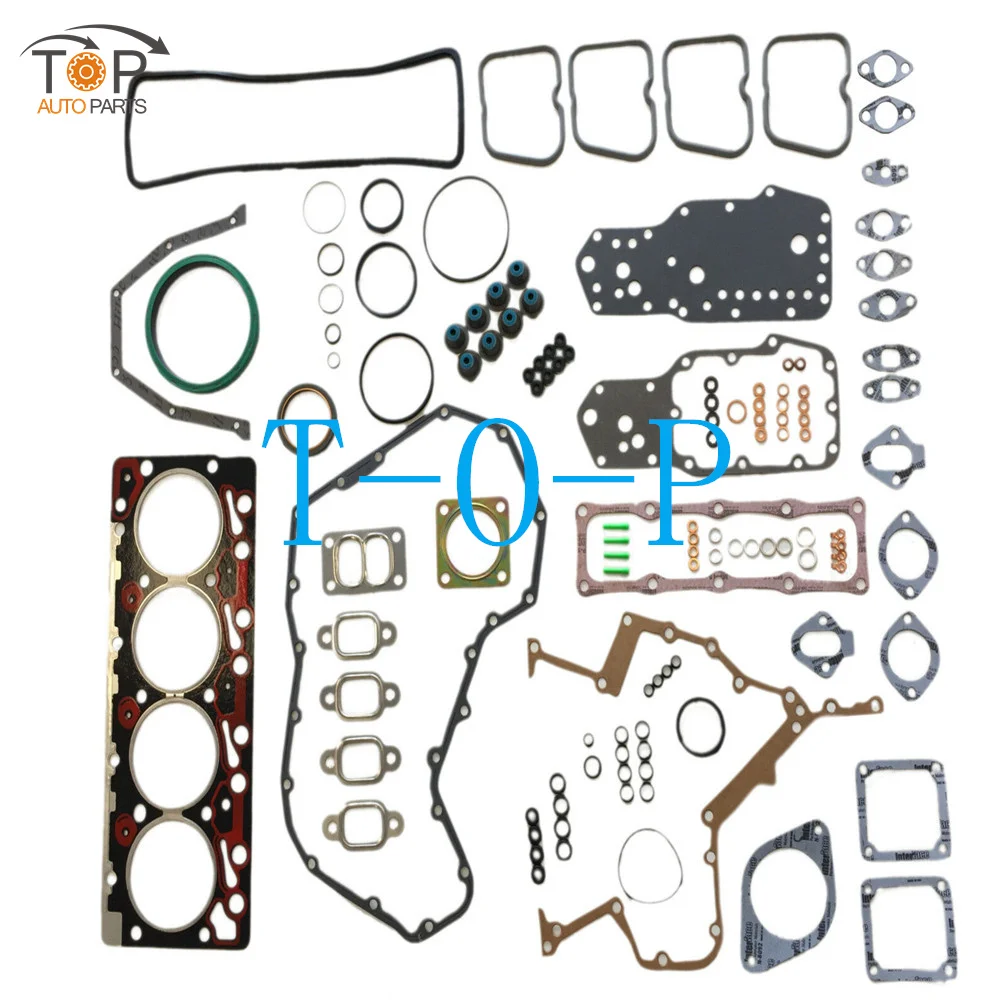 

Cylinder Head 4BT Full Overhaul Engine Repair Kit Gasket Set For Cummins 3283333 3804896+3802375