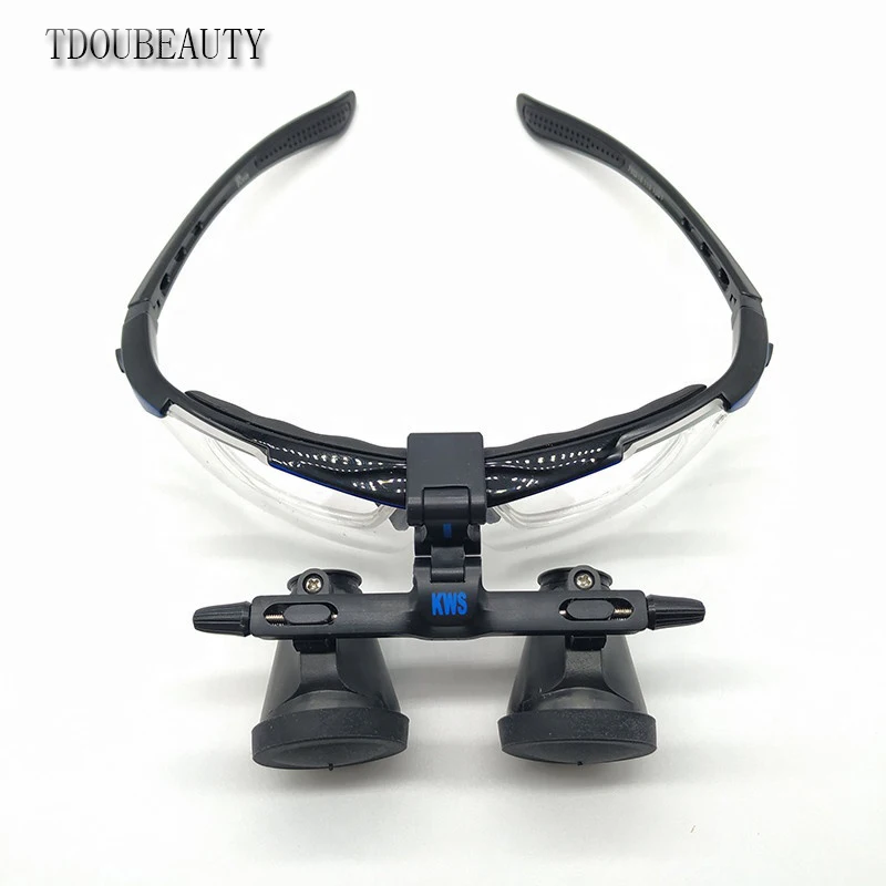FD-501G-2 Galileo One-Way Screw Thread Dental Loupe with 420mm Working Distance - Optical Magnification Tool for Precision Work