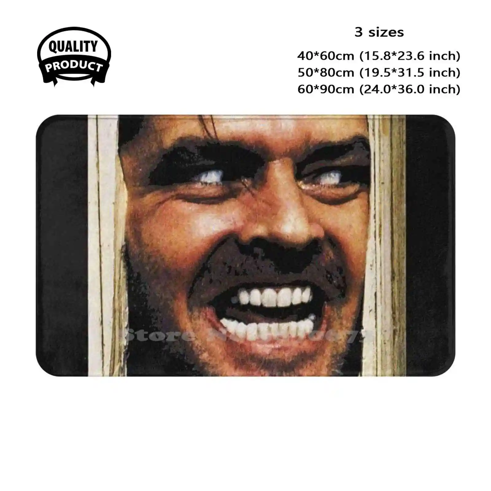 Soft Cushion Home Carpet Door Mat Car Rug Stanley Kubrick Horror Jack Nicholson Jack Torrance Stephen King Overlook Hotel Room