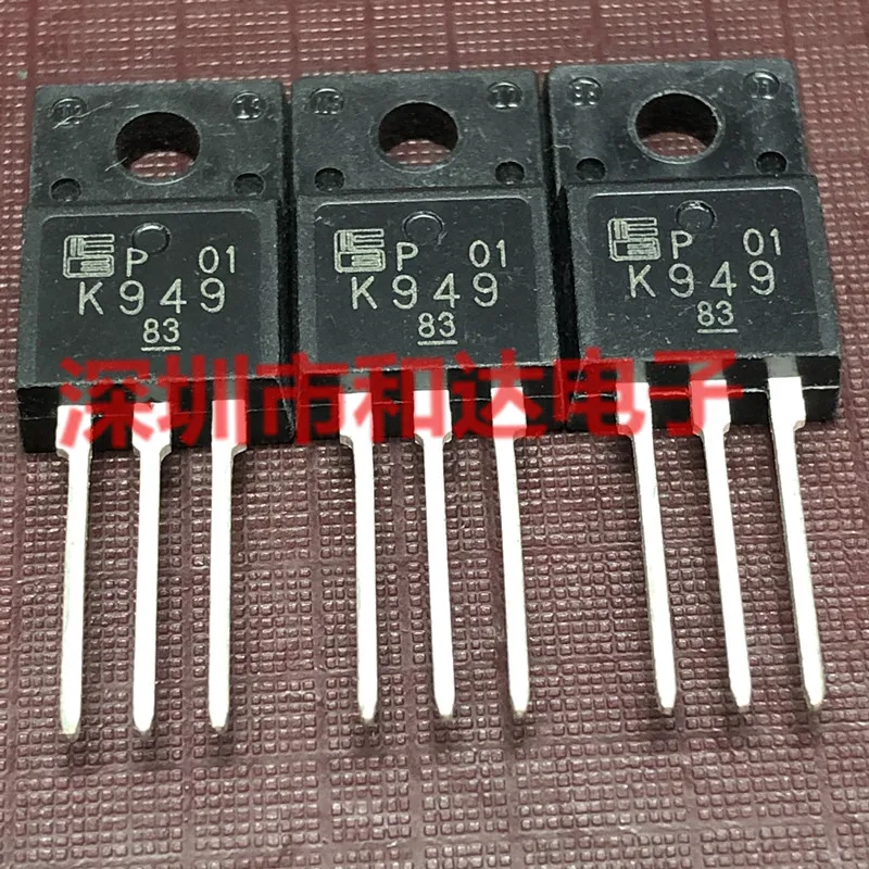 10pcs K949 2SK949 TO-220F 500V 6A