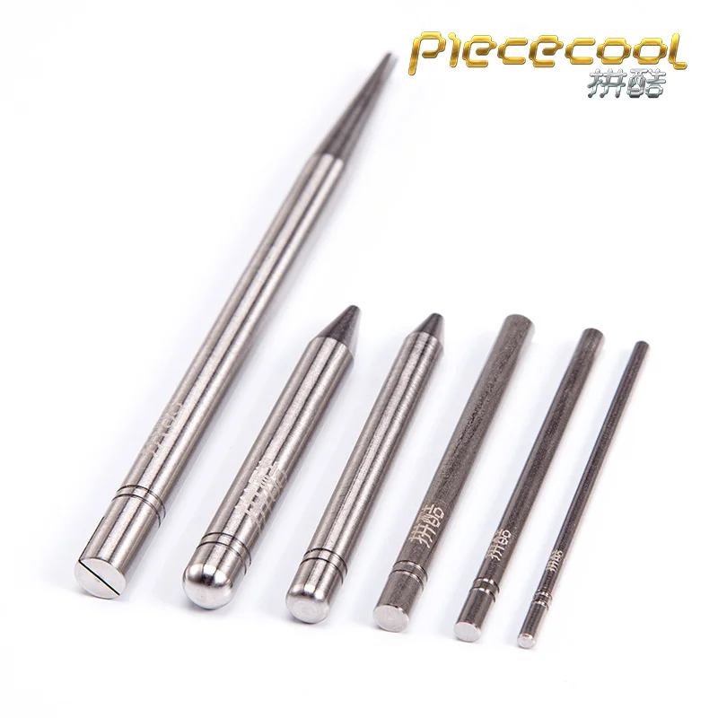 Piececool 6pcs Set 3D Metal Puzzle Auxiliary tools for DIY Laser Cut Assemble Jigsaw Toys