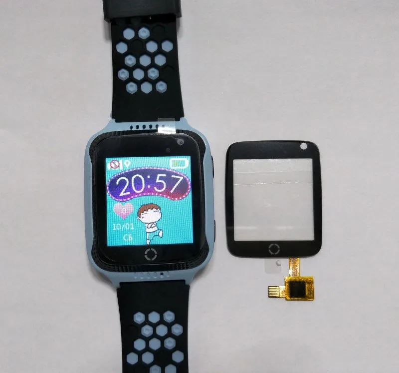 Touch Glass Screen for Q528 Y21 Gps Tracking Watch 1.44 Inch It Requires Professional Welding for Installation