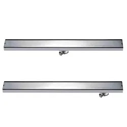 Linear ChannelFloor Drain Gate 100cm SUS304 Stainless Steel Deodorization Type Side row Shower 1000mm Floor Drain
