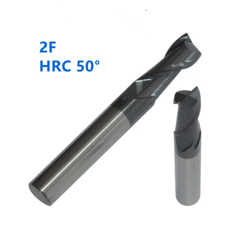 Sanai-fresa de ponta com 2 sulcos hrc 50 °, aço de tungstênio, 1mm a 20mm, 2 f, ferramenta de fresa, ferramenta de corte
