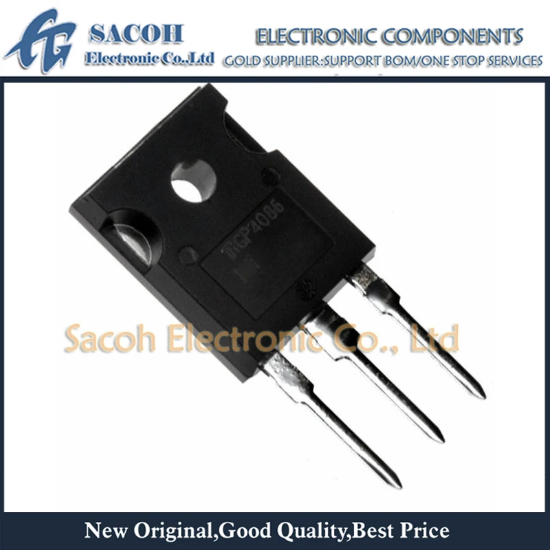 

10Pcs IRGP4086PBF IRGP4086 GP4086 TO-247 40A 300V Power IGBT