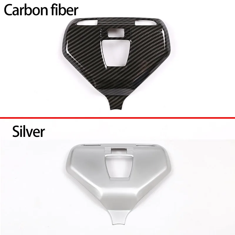 ABS Carbon Fiber Color Roof Reading Lamp Panel Decoration Cover Trim For BMW X3 X4 G01 G02 X5 G05 5 Series G30 Accessories