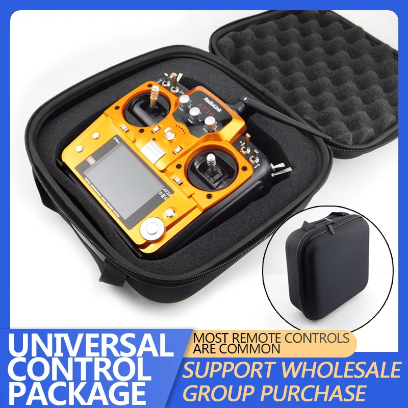 Universal Remote Controller Storage Bag RC Transmitter Protector Handbag Case Box For WFLY 7 9ET07 Radiolink AT9S AT10 FUTABA