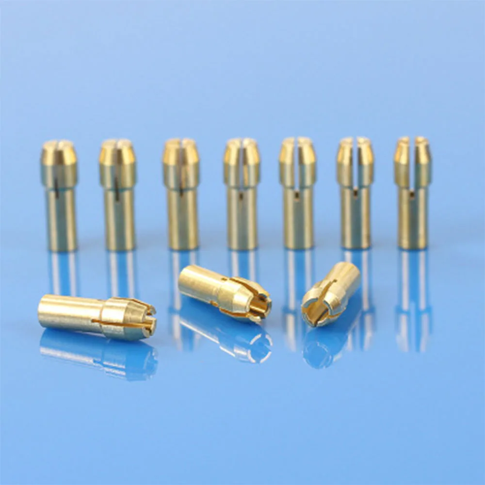 Electric Grinding Accessories Mini Drill Brass Collet Chuck For Dremel Rotary Tool Including Engraving Pen Copper Core