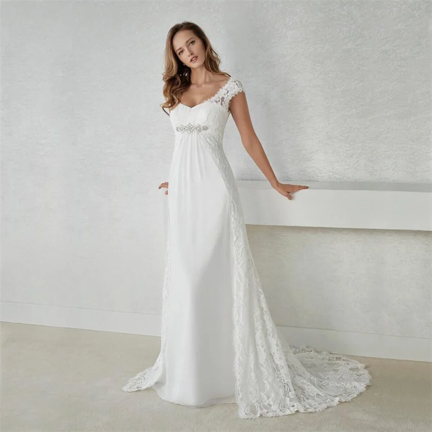 

Fashion Elegant Lace Sleeveless Wedding Dress 2020 vintage New arrival Sweetheart Dress Bride Dress Wedding Gowns robe de mariee