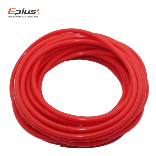 Imagen 2 del producto EPLUS-manguera de tubo de vacío de silicona, tubo de silicona Universal de 3MM, 4MM, 6MM, 8MM, 10MM, 12MM, piezas de automóvil rojas, entrega gratuita