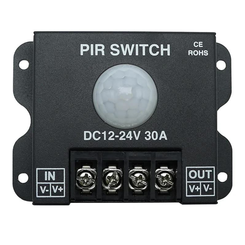 10pcs a lot, 30A LED PIR Sensor switch!