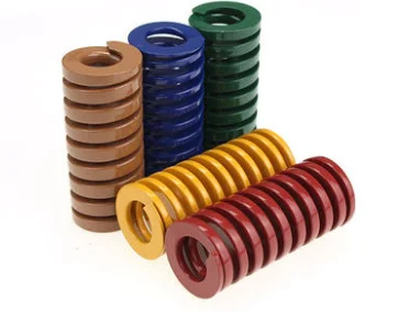 10x5x20/30/35/40/45/50/55/60/65/70/75/80/90/100mm 2Pcs Spiral Stamping Compression Die Spring red yellow blue green brown