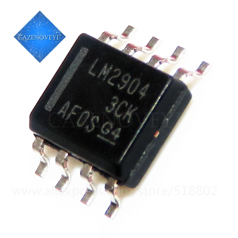 5pcs/lot LM2904DR2G LM2904 2904 SOP-8 In Stock