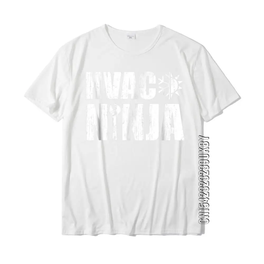 HVAC Ninja Career Technician T-Shirt On Sale Design Tshirts Cotton Men Tops Shirt Hip Hop