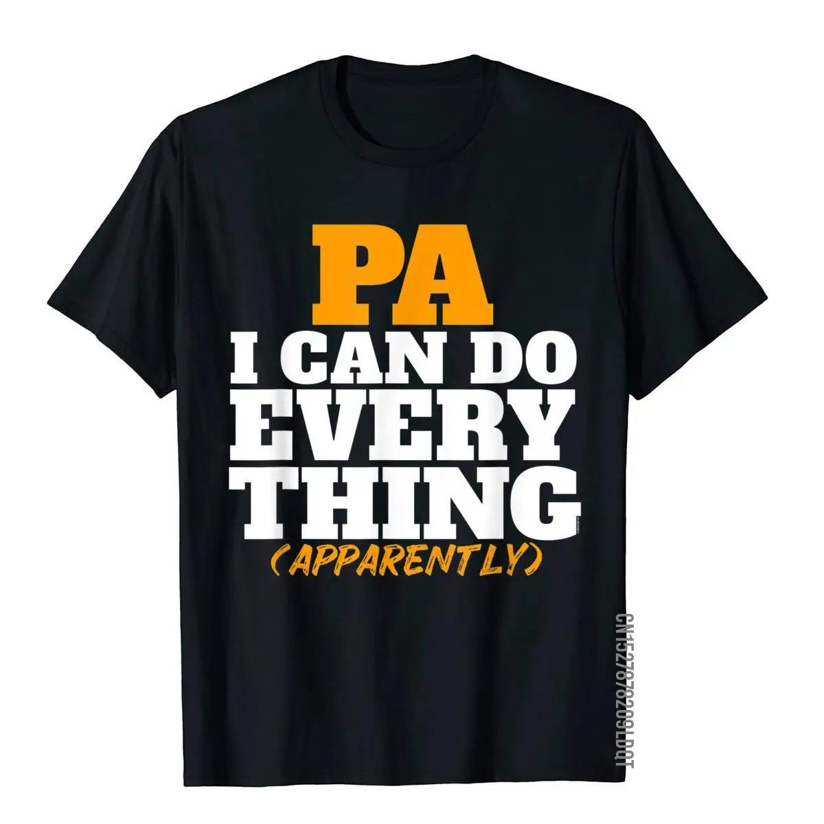 Я могу сделать все, по-видимому, футболка PA, технологические футболки, топы, рубашка, Новое поступление, хлопковые невероятные уникальные мужские футболки