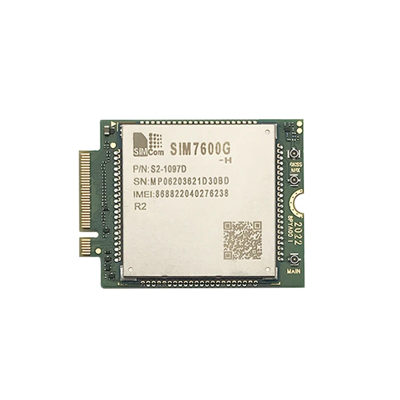 

SIMCOM SIM7600G-H M.2 with NGFF to USB 3.0 adapter with SIM card slot GPS Antenna M.2 to mini pcie adapter