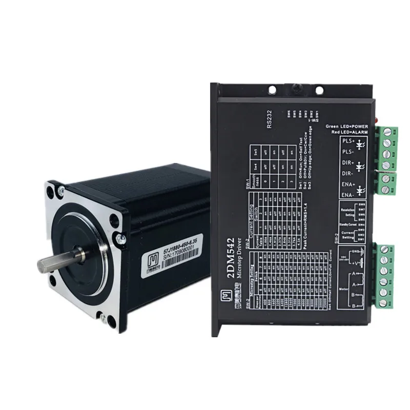 Mach3 CNC 5-axis kit 1pcs Offline CNC Controller SMC5-5-N-N+5pcs motor drives 2DM542+5pcs stepper motors 57J1876-447