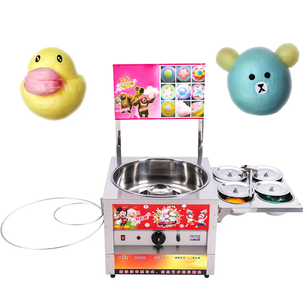 Gas Cotton Candy Machine Commercial Fancy Cotton Candy Machine Marshmallow Making Machine Fancy Cotton Candy Machine