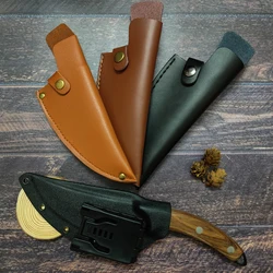 Cowhide Knife Cover Kitchen Boning Knife Leather Sheath Fishing Knife Kydex Meat Cleaver Outdoor Butcher Knife Protector