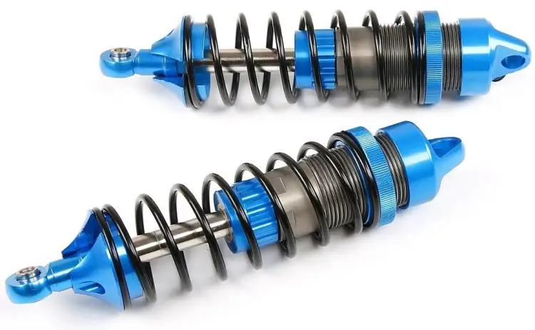 

CNC Metal High Strength 10mm Front Shock Absorption Fit for 1/5 Losi 5ive-t Rovan LT King Motor x2