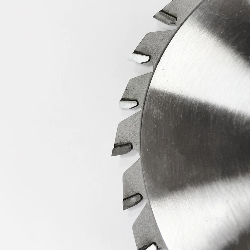 Woodworking Circular Scoring Saw Blade Cutting Dics for Panel Saw Sliding Table Saw Wood and MDF Cutting 120mm (12+12)T