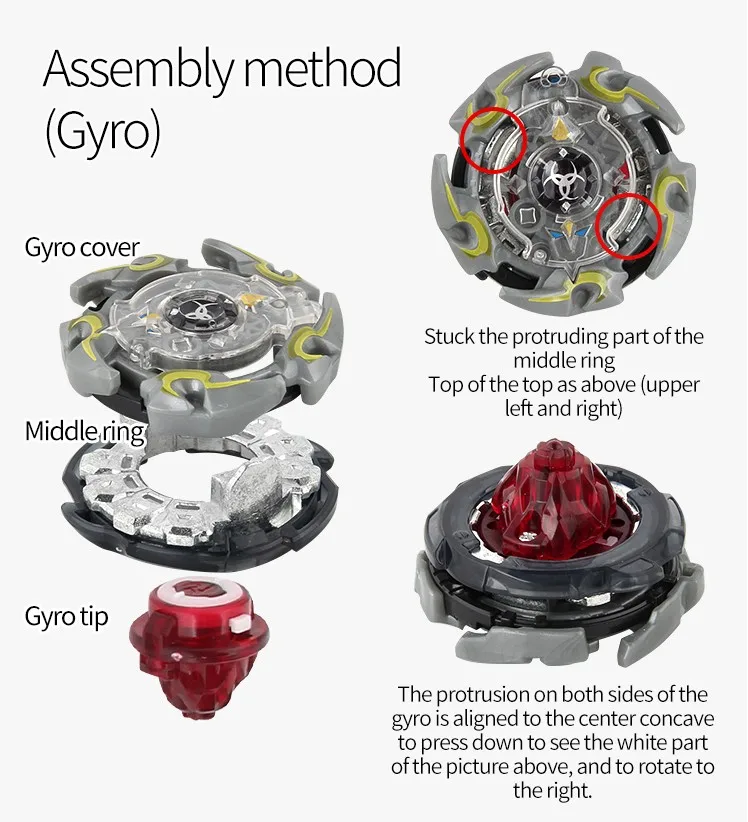 DIY s XD168-6A Metal Fusion B79 B100 B73 B97 Battle Boys Toys Spin Assembly Launcher Set Gift GT Burst Turbo