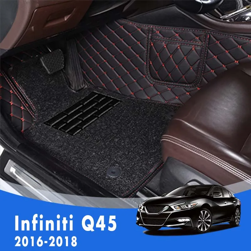 

Коврики LHD для Infiniti Q45, 2018, 2017, 2016, Стайлинг, защитный аксессуар
