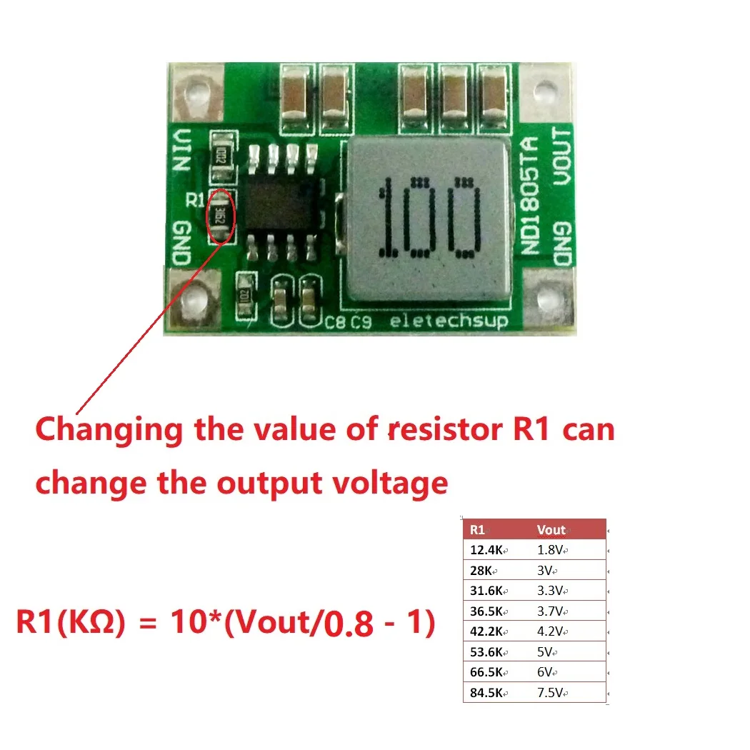 4.5V-18V To 3V 3.3V 3.7V 4.2V 5V 6V 5A Buck DC-DC Converter Module Board For lm2596 lm317 nodemcu raspberry pi 4 led matrix